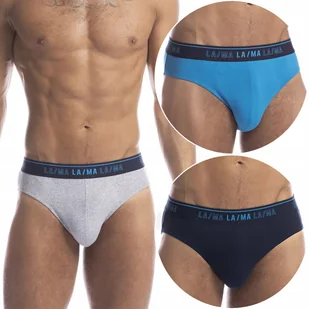 Slipy Męskie 3 PARY majtki bawełniane LAMA - L - Majtki męskie - miniaturka - grafika 1