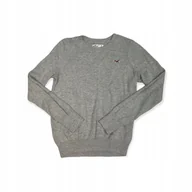 Swetry damskie - Szary sweter damski HOLLISTER M - miniaturka - grafika 1