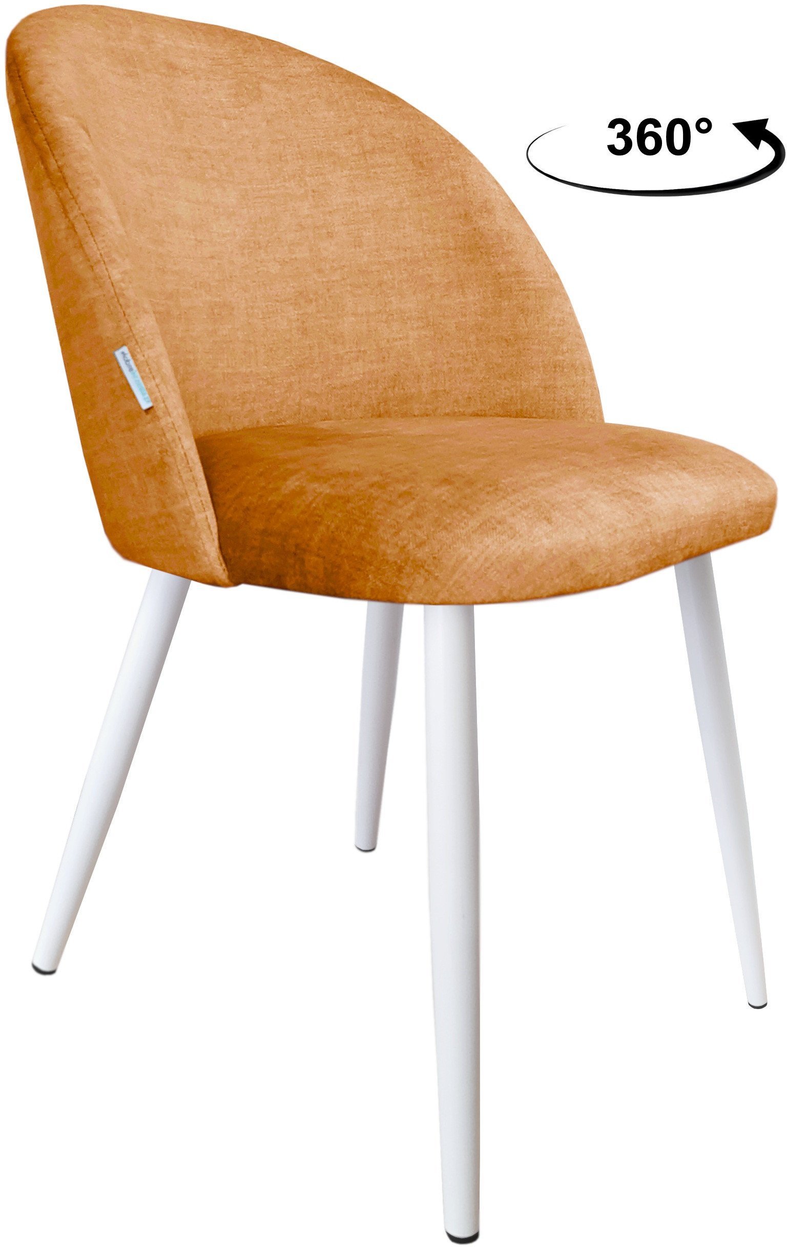 Krzesło obrotowe Colin podstawa biała Vogue 9