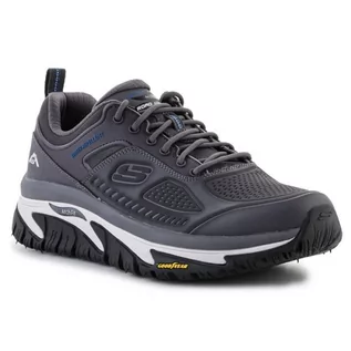 Buty sportowe męskie - Buty Skechers Arch Fit Road Walker-Recon M 237333-CHAR granatowe - grafika 1