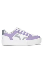 Buty dla dziewczynek - DeeZee Sneakersy CSS030752-02 Biały - miniaturka - grafika 1