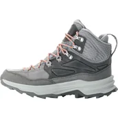 Buty trekkingowe damskie - Jack Wolfskin Cyrox Texapore Mid W damskie buty trekkingowe, kamyk, 38 EU - miniaturka - grafika 1