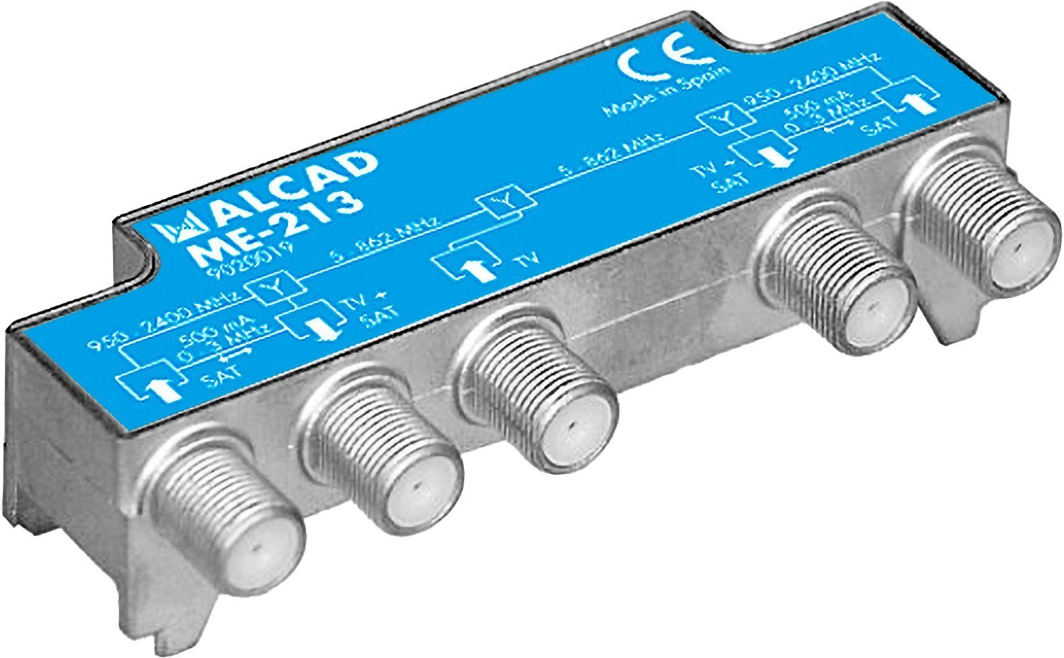 ALCAD Multiplexer podwójny TV/SAT ME-213