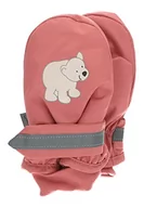 Rękawiczki - Sterntaler Unisex dziecięce rękawiczki z motywem misia polarnego, różowe, 2 - miniaturka - grafika 1
