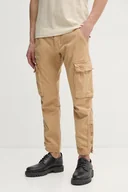 Spodnie męskie - Alpha Industries spodnie Task Force Pant męskie kolor beżowy w fasonie cargo 106203 - miniaturka - grafika 1