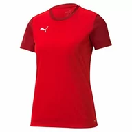 Koszulki i topy damskie - Puma damska koszulka Teamgoal 23 Sideline T-shirt W Red-chili Pepper L 656938 - miniaturka - grafika 1