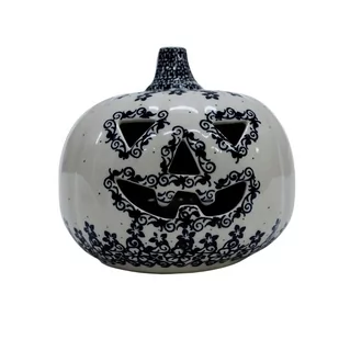 Ceramiczna dynia duża Ceramika Bolesławiec - Halloween Ceramiczna dynia duża Ceramika Bolesławiec - Halloween - miniaturka - grafika 1