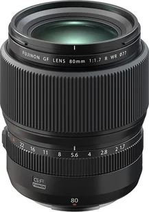 Obiektyw Fujinon GF 80mm F1.7 R WR (komisowy) - 12 miesięcy gwarancji, FVAT 23% -  Raty , - Foto OUTLET - miniaturka - grafika 1