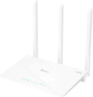 Routery - HOCO router bezprzewodowy WiFi4 HI30 biały - miniaturka - grafika 1
