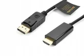 Kable - Kabel przewód Accura DisplayPort > HDMI 1.8m czarny - miniaturka - grafika 1