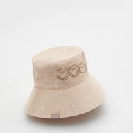 Czapki dla dzieci - Reserved - Bucket hat SmileyWorld® - Beżowy - miniaturka - grafika 1