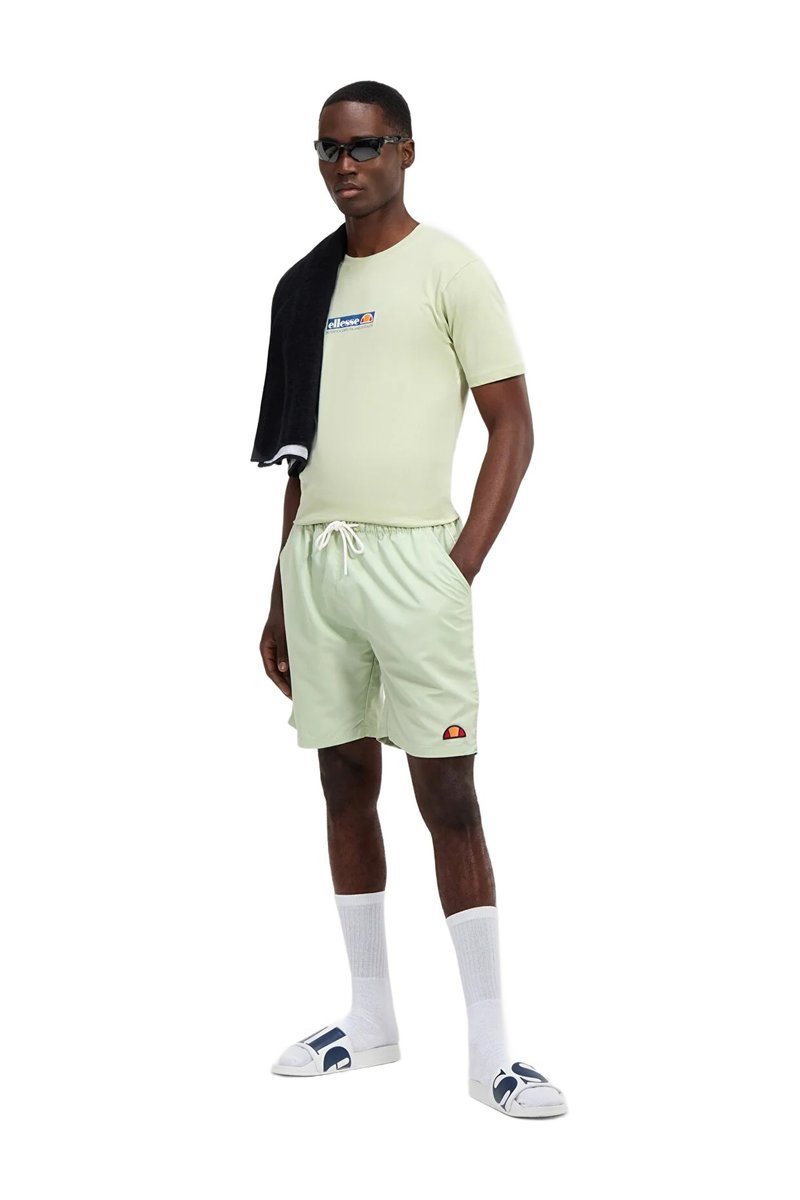 ELLESSE KĄPIELÓWKI MĘSKIE SPODENKI Z KIESZENIAMI JASNE L 5DA