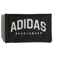 Portfele - Portfel ADIDAS VARSITY WAL JG1107 – Czarny - miniaturka - grafika 1