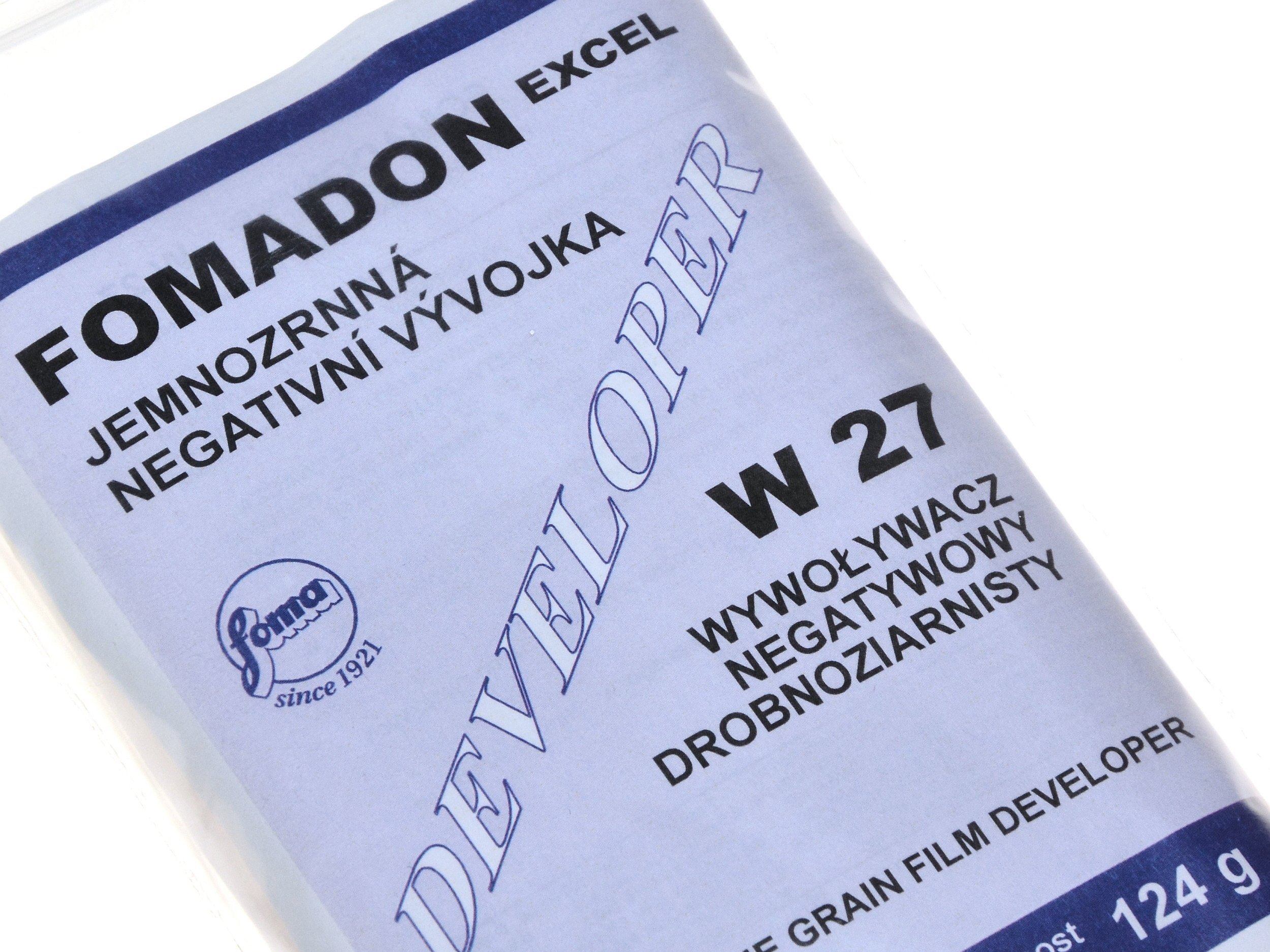Foma Foma film developer Fomadon Excel W27 1L
