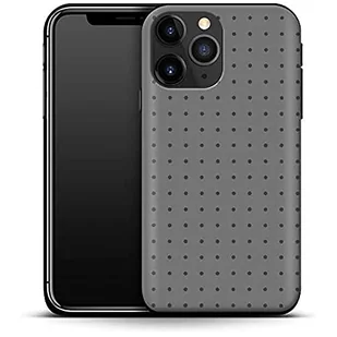 Premium etui na telefon komórkowy Dot Grid grey Apple iPhone 12 Pro Max - Etui i futerały do telefonów - miniaturka - grafika 1