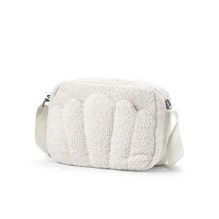 Elodie Details - Torba dla mamy - White Bouclé - Torby i organizery dla mam - miniaturka - grafika 1