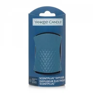 Odświeżacze powietrza - Baza elektryczna do kontaktu Yankee Candle Blue Curves Niebieski - miniaturka - grafika 1