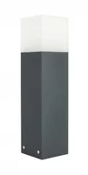 Lampy ogrodowe - Cube Nowoczesny słupek ogrodowy Max 40 cm ciemny popiel CB-MAX 400 DG - miniaturka - grafika 1