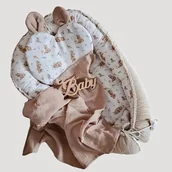 Kokony niemowlęce - Kokon niemowlęcy misie / Bajkowe Wnętrza - miniaturka - grafika 1