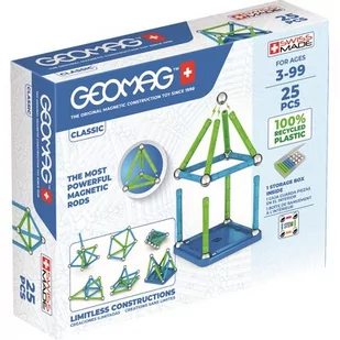 GeoMag Klocki magnetyczne Color 25 el. GEO-275 - Klocki - miniaturka - grafika 1