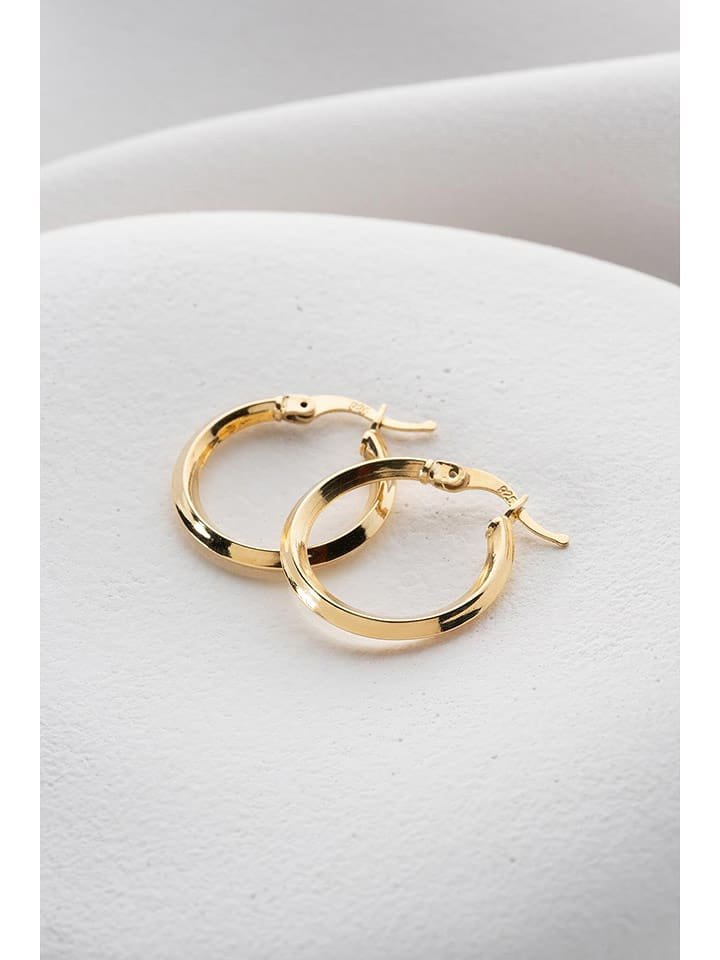 Lodie Silver Pozłacane kolczyki