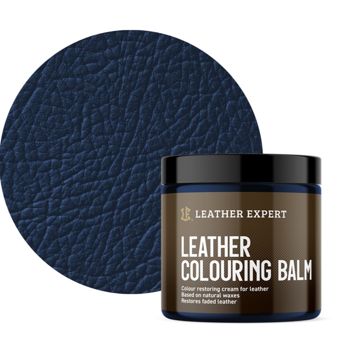 Balsam koloryzujący do skóry granatowy 250ml Leather Expert LE-07-CB250NV