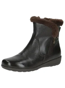 Caprice Damskie ciepłe buty 9-26459-43, modne kozaki, DK Brown Nappa, 41 EU szerokie, Dk Brown Nappa, 41 EU Weit - Kozaki damskie - miniaturka - grafika 1