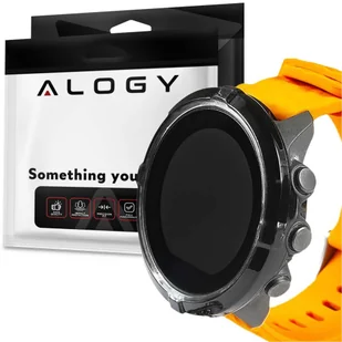 Alogy Etui silikonowe Case do Suunto Spartan Sport Wrist HR Baro Czarne 12031X1 - Akcesoria do smartwatchy - miniaturka - grafika 7