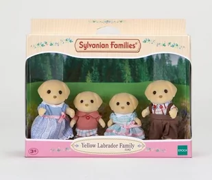 Sylvanian Families Rodzina biszkoptowych labradorów EPO-5182 - Figurki dla dzieci - miniaturka - grafika 1