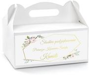 Wesele i ślub - Personalizowane pudełka na ciasto komunijne - 4 szt. - miniaturka - grafika 1