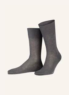 Falke Skarpety Luxury No. 9 grau - Skarpetki damskie - miniaturka - grafika 1