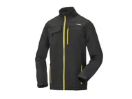 Odzież robocza - PARKSIDE® Kurtka robocza męska softshell (Czarny/ żółty, L (52/54)) - miniaturka - grafika 1