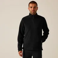 Bluzy sportowe męskie - Regatta Professional Męski polar z suwakiem Thor Czarny, Rozmiar: 3XL - miniaturka - grafika 1