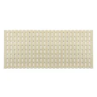 Maty antypoślizgowe - Mata łazienkowa sztywna beżowa prostkątna 91 x 40 cm AWD Interior - miniaturka - grafika 1