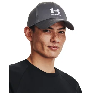 Czapka męska Under Armour Mens Sportstyle Lockup Adj - Czapki i chusty sportowe męskie - miniaturka - grafika 1