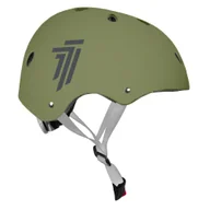Kaski rowerowe - KASK SPORTOWY 7-BRAND ARMY GREEN - miniaturka - grafika 1