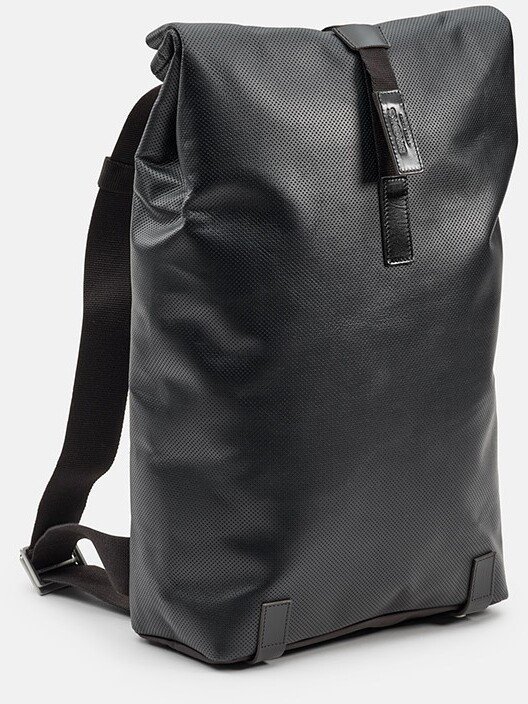 Brooks Plecak BROOKS PICKWICK REFLECTIVE LEATHER, Black, Pojemność 26L, Garbowana skóra NEW