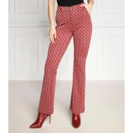 Spodnie damskie - Liu Jo Spodnie | flare fit - miniaturka - grafika 1