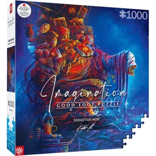 Puzzle CENEGA Imagination Sebastian Moń Ciężar doświadczeń (1000 elementów) - Puzzle - miniaturka - grafika 1