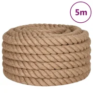 Akcesoria motoryzacyjne - Sznur jutowy, 5 m długości, 36 mm grubości - miniaturka - grafika 1