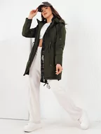 Kurtki damskie - Kurtka damska parka VERCHA zielona Dstreet TY4260-XL - miniaturka - grafika 1