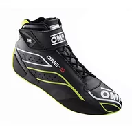 Buty motocyklowe - ONE-S CZARNY/FLUO ŻÓŁKI GR. 43 FIA 8856-2018 - miniaturka - grafika 1