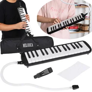 Instrument muzyczny Melodyka Harmonijka klawiszowa etui dwa ustniki IN0175 - Instrumenty muzyczne dla dzieci - miniaturka - grafika 1