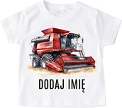Koszulki dla chłopców - Koszulka z kombajnem dla dziecka - miniaturka - grafika 1