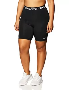 Spodnie damskie - Nike Damskie spodnie dresowe Pro 365 Czarny Biały M DA0481-011 - grafika 1