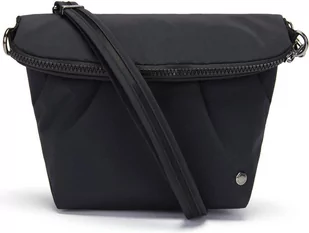 Torebka Damska Antykradzieżowa Pacsafe Citysafe Cx Convertible Crossbody 5L Econyl Black - Torebki damskie - miniaturka - grafika 1