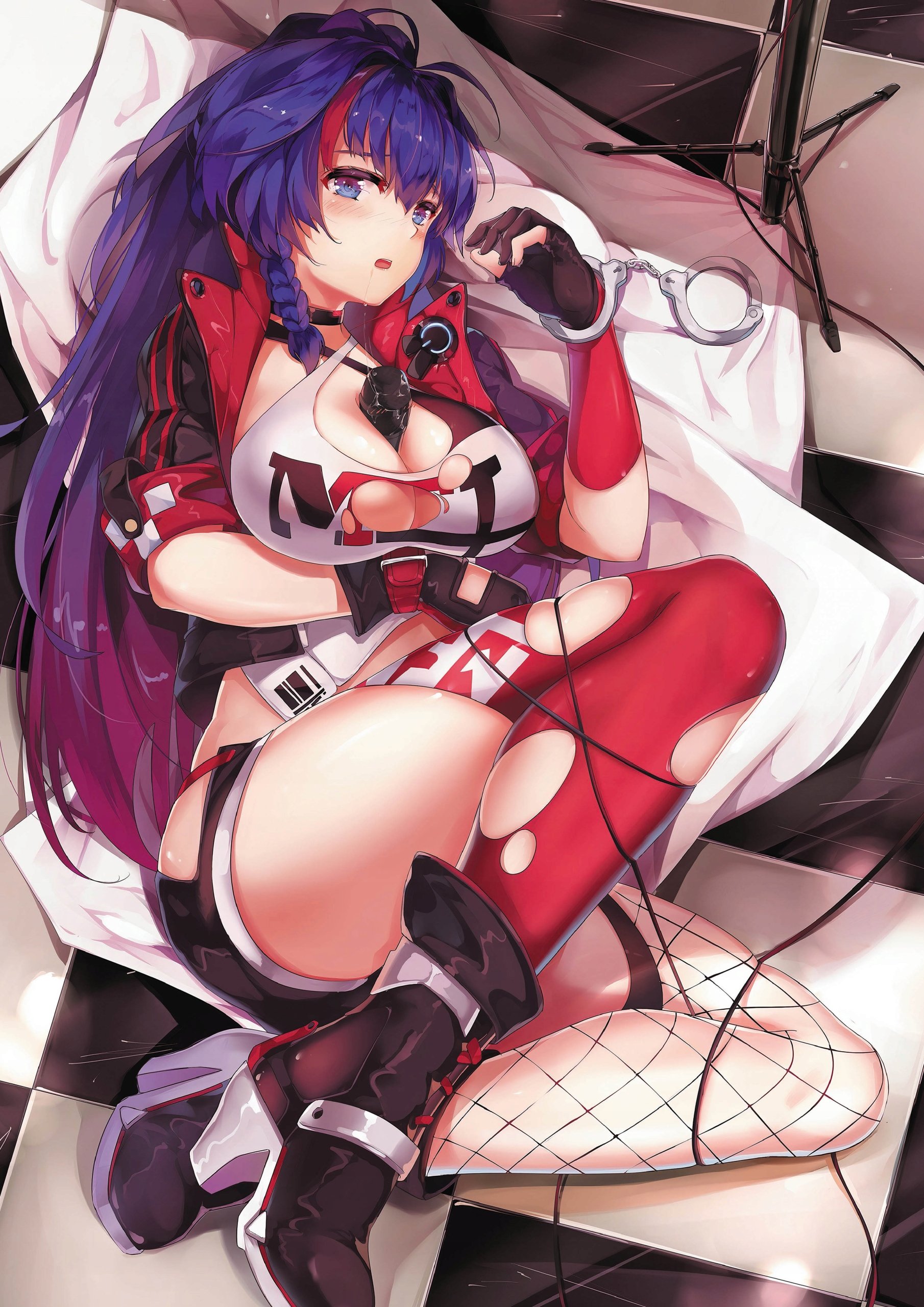 Plakat A3 Honkai Impact Anime Gra Raiden Mei