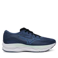 Buty sportowe męskie - Buty do biegania Mizuno Wave Serene J1GC2459 Granatowy - miniaturka - grafika 1