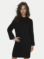 Sukienki - JDY Sukienka dzianinowa 15238237 Czarny Loose Fit - miniaturka - grafika 1