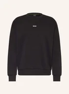 Bluzy męskie - Boss Bluza Nierozpinana Stenson schwarz - BOSS - miniaturka - grafika 1